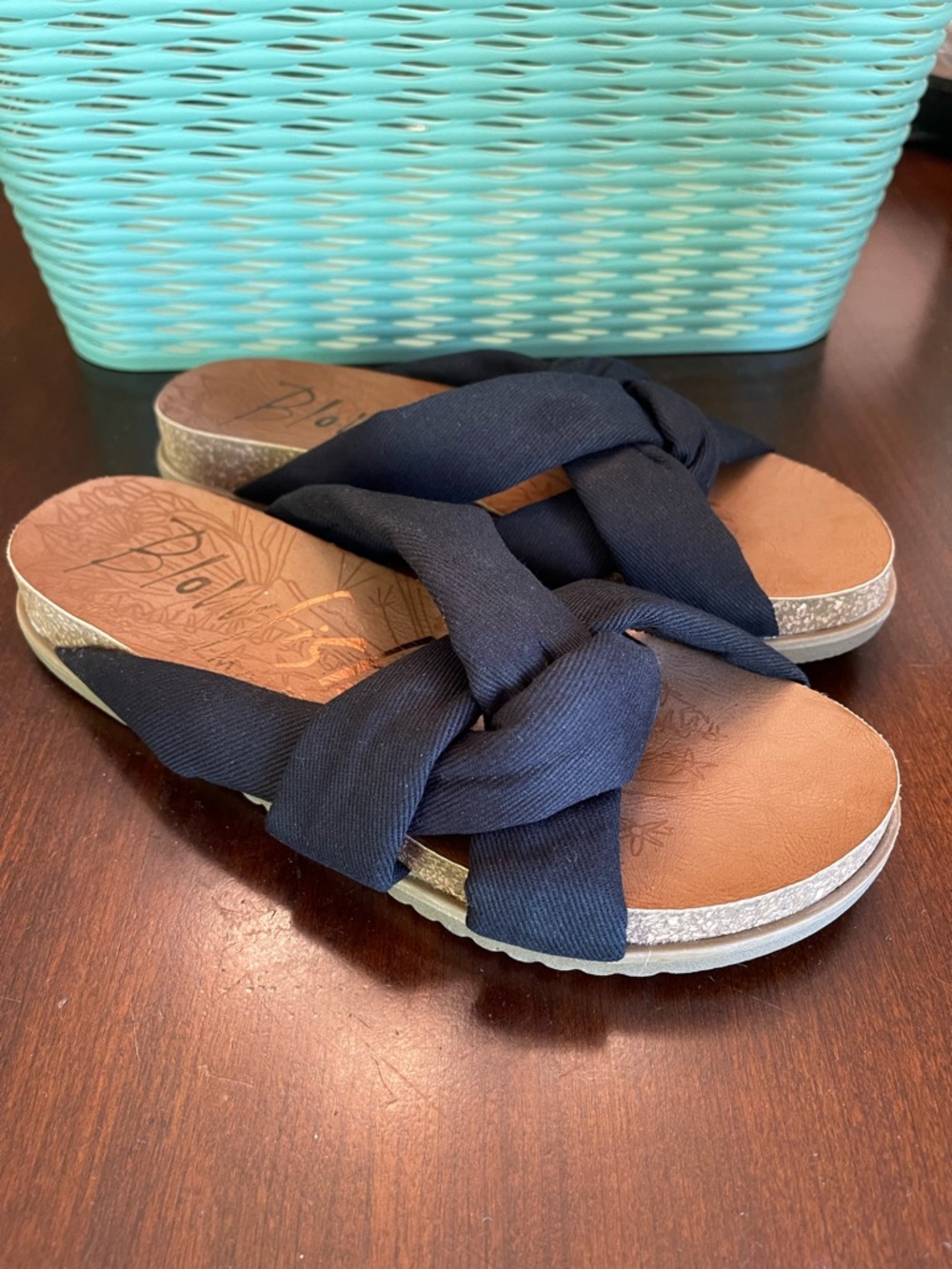 NWOT Blowfish Malibu Sandals (Black) - Picture 2 of 8